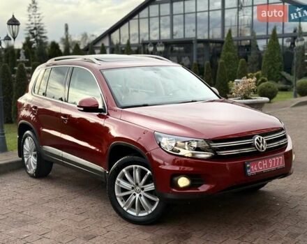 Красный Фольксваген Тигуан, объемом двигателя 1.98 л и пробегом 181 тыс. км за 13499 $, фото 10 на Automoto.ua