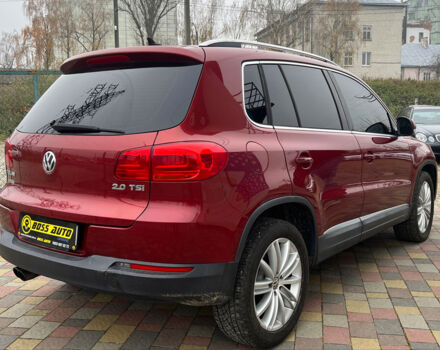 Красный Фольксваген Тигуан, объемом двигателя 2 л и пробегом 231 тыс. км за 12999 $, фото 6 на Automoto.ua