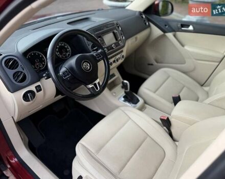 Красный Фольксваген Тигуан, объемом двигателя 1.98 л и пробегом 181 тыс. км за 13499 $, фото 43 на Automoto.ua