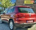 Красный Фольксваген Тигуан, объемом двигателя 2 л и пробегом 236 тыс. км за 12550 $, фото 25 на Automoto.ua