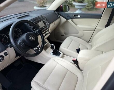 Красный Фольксваген Тигуан, объемом двигателя 1.98 л и пробегом 181 тыс. км за 13499 $, фото 45 на Automoto.ua