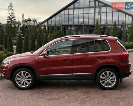 Красный Фольксваген Тигуан, объемом двигателя 1.98 л и пробегом 181 тыс. км за 13499 $, фото 19 на Automoto.ua