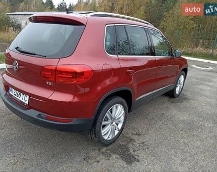 Фольксваген Тігуан 2015 у Буче на Automoto.ua Червоний Фольксваген Тігуан, об'ємом двигуна 1.98 л та пробігом 93 тис. км за 15200 $, фото 9 на Automoto.ua