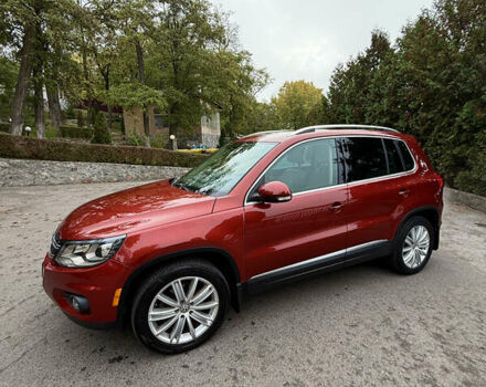 Красный Фольксваген Тигуан, объемом двигателя 2 л и пробегом 162 тыс. км за 14700 $, фото 12 на Automoto.ua