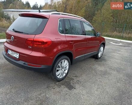 Фольксваген Тігуан 2015 у Буче на Automoto.ua Червоний Фольксваген Тігуан, об'ємом двигуна 1.98 л та пробігом 93 тис. км за 15200 $, фото 12 на Automoto.ua