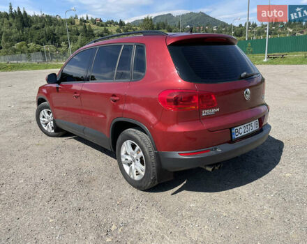 Красный Фольксваген Тигуан, объемом двигателя 1.98 л и пробегом 100 тыс. км за 13500 $, фото 11 на Automoto.ua