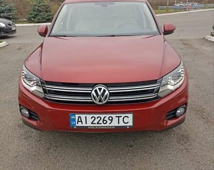 Фольксваген Тігуан 2015 у Буче на Automoto.ua Червоний Фольксваген Тігуан, об'ємом двигуна 1.98 л та пробігом 93 тис. км за 15200 $, фото 6 на Automoto.ua