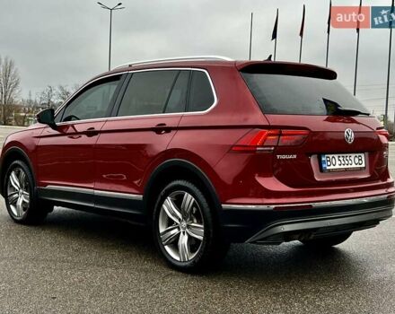 Красный Фольксваген Тигуан, объемом двигателя 1.98 л и пробегом 220 тыс. км за 19900 $, фото 6 на Automoto.ua