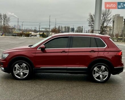 Красный Фольксваген Тигуан, объемом двигателя 1.98 л и пробегом 220 тыс. км за 19900 $, фото 10 на Automoto.ua