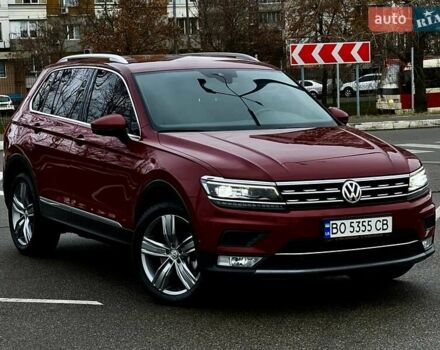 Красный Фольксваген Тигуан, объемом двигателя 1.98 л и пробегом 220 тыс. км за 19900 $, фото 63 на Automoto.ua