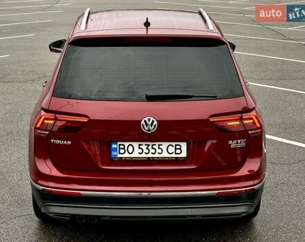 Красный Фольксваген Тигуан, объемом двигателя 1.98 л и пробегом 220 тыс. км за 19900 $, фото 7 на Automoto.ua