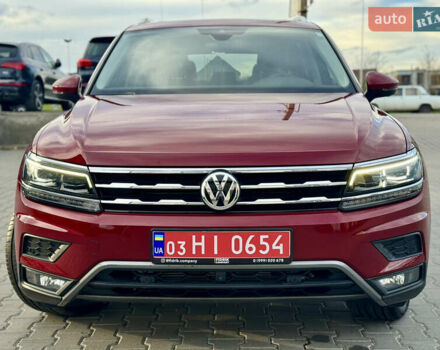 Красный Фольксваген Тигуан, объемом двигателя 2 л и пробегом 52 тыс. км за 22900 $, фото 10 на Automoto.ua