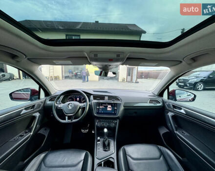 Красный Фольксваген Тигуан, объемом двигателя 2 л и пробегом 52 тыс. км за 22900 $, фото 17 на Automoto.ua