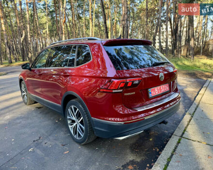 Красный Фольксваген Тигуан, объемом двигателя 2 л и пробегом 91 тыс. км за 18900 $, фото 8 на Automoto.ua