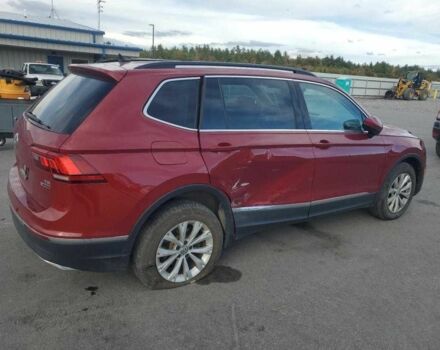 Красный Фольксваген Тигуан, объемом двигателя 2 л и пробегом 78 тыс. км за 3900 $, фото 2 на Automoto.ua