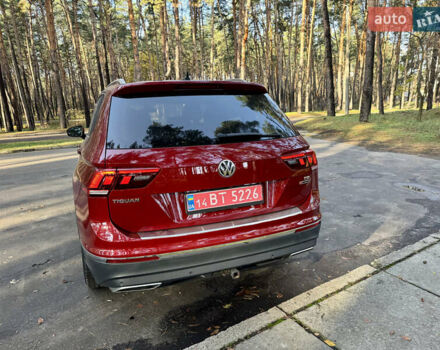 Красный Фольксваген Тигуан, объемом двигателя 2 л и пробегом 91 тыс. км за 18900 $, фото 34 на Automoto.ua
