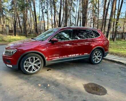 Червоний Фольксваген Тігуан, об'ємом двигуна 2 л та пробігом 91 тис. км за 18900 $, фото 1 на Automoto.ua