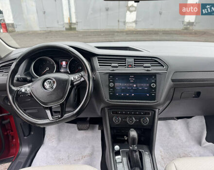 Червоний Фольксваген Тігуан, об'ємом двигуна 1.98 л та пробігом 176 тис. км за 16588 $, фото 10 на Automoto.ua