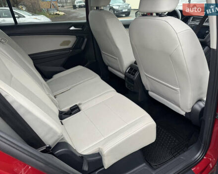 Червоний Фольксваген Тігуан, об'ємом двигуна 1.98 л та пробігом 176 тис. км за 16988 $, фото 20 на Automoto.ua