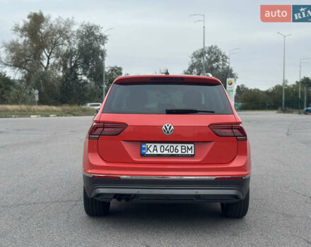 Красный Фольксваген Тигуан, объемом двигателя 1.97 л и пробегом 97 тыс. км за 26300 $, фото 5 на Automoto.ua