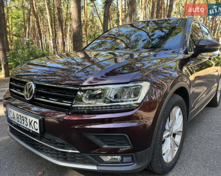Красный Фольксваген Тигуан, объемом двигателя 1.98 л и пробегом 110 тыс. км за 26199 $, фото 1 на Automoto.ua