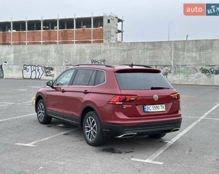 Красный Фольксваген Тигуан, объемом двигателя 2 л и пробегом 77 тыс. км за 20700 $, фото 6 на Automoto.ua