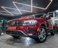Красный Фольксваген Тигуан, объемом двигателя 2 л и пробегом 45 тыс. км за 26500 $, фото 1 на Automoto.ua