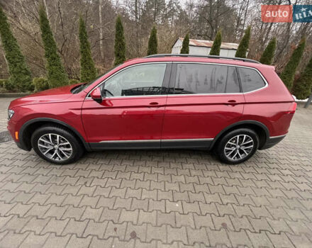 Красный Фольксваген Тигуан, объемом двигателя 1.98 л и пробегом 150 тыс. км за 19200 $, фото 7 на Automoto.ua