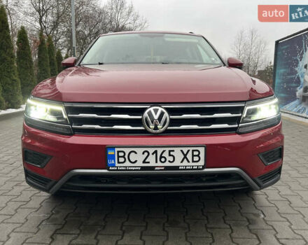 Красный Фольксваген Тигуан, объемом двигателя 1.98 л и пробегом 150 тыс. км за 19200 $, фото 13 на Automoto.ua