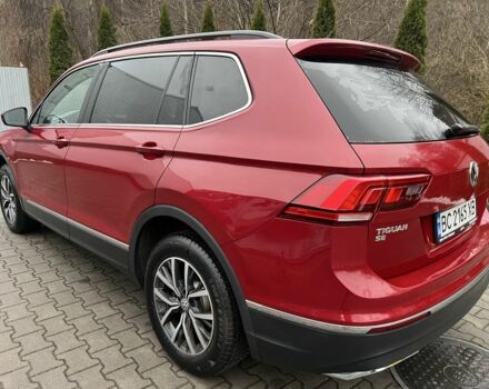 Красный Фольксваген Тигуан, объемом двигателя 2 л и пробегом 150 тыс. км за 19300 $, фото 1 на Automoto.ua
