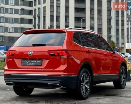 Красный Фольксваген Тигуан, объемом двигателя 2 л и пробегом 46 тыс. км за 22500 $, фото 14 на Automoto.ua