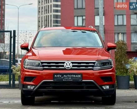 Красный Фольксваген Тигуан, объемом двигателя 2 л и пробегом 46 тыс. км за 22500 $, фото 16 на Automoto.ua