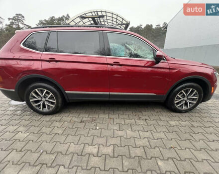 Красный Фольксваген Тигуан, объемом двигателя 1.98 л и пробегом 150 тыс. км за 19200 $, фото 2 на Automoto.ua