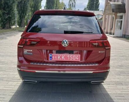Красный Фольксваген Тигуан, объемом двигателя 2 л и пробегом 52 тыс. км за 25800 $, фото 6 на Automoto.ua