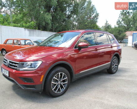 Красный Фольксваген Тигуан, объемом двигателя 2 л и пробегом 80 тыс. км за 21500 $, фото 7 на Automoto.ua