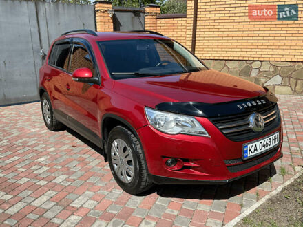 Фольксваген Тігуан 2008 у Ирпене на Automoto.ua Червоний Фольксваген Тігуан, об'ємом двигуна 1.39 л та пробігом 219 тис. км за 8000 $, фото 1 на Automoto.ua