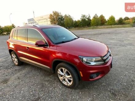 Червоний Фольксваген Тігуан, об'ємом двигуна 1.98 л та пробігом 265 тис. км за 10000 $, фото 1 на Automoto.ua