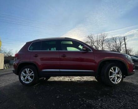 Красный Фольксваген Тигуан, объемом двигателя 1.98 л и пробегом 265 тыс. км за 9990 $, фото 1 на Automoto.ua