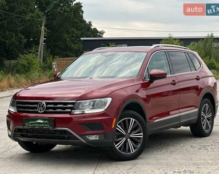 Червоний Фольксваген Тігуан, об'ємом двигуна 2 л та пробігом 145 тис. км за 19990 $, фото 1 на Automoto.ua