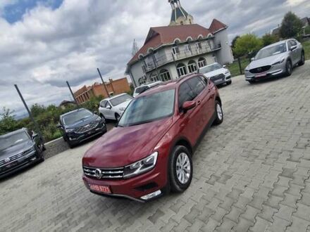 Фольксваген Тигуан 2019 в Ужгороде на Automoto.ua Красный Фольксваген Тигуан, объемом двигателя 2 л и пробегом 35 тыс. км за 17700 $, фото 1 на Automoto.ua