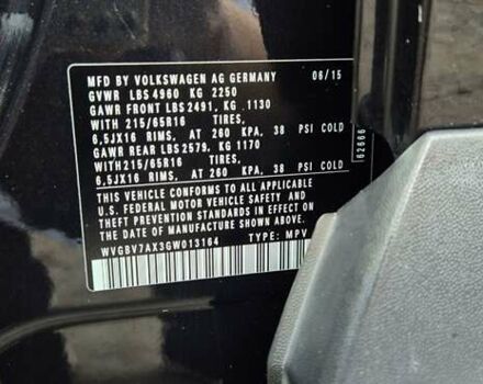 Фольксваген Тігуан, об'ємом двигуна 2 л та пробігом 117 тис. км за 14700 $, фото 18 на Automoto.ua