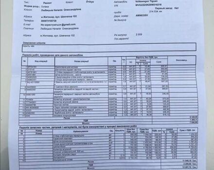 Сірий Фольксваген Тігуан, об'ємом двигуна 1.97 л та пробігом 244 тис. км за 11400 $, фото 26 на Automoto.ua