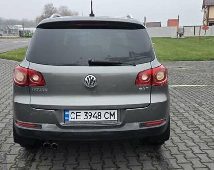 Серый Фольксваген Тигуан, объемом двигателя 2 л и пробегом 191 тыс. км за 9200 $, фото 14 на Automoto.ua