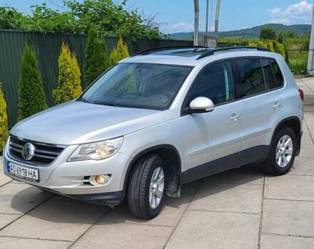 Серый Фольксваген Тигуан, объемом двигателя 1.4 л и пробегом 148 тыс. км за 9800 $, фото 1 на Automoto.ua