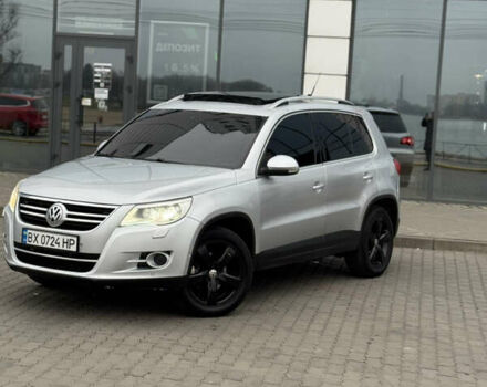 Серый Фольксваген Тигуан, объемом двигателя 2 л и пробегом 225 тыс. км за 11500 $, фото 97 на Automoto.ua