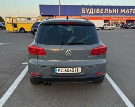 Серый Фольксваген Тигуан, объемом двигателя 1.98 л и пробегом 260 тыс. км за 8300 $, фото 2 на Automoto.ua