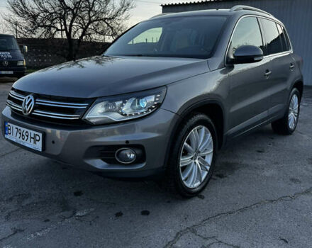 Сірий Фольксваген Тігуан, об'ємом двигуна 1.98 л та пробігом 268 тис. км за 10800 $, фото 1 на Automoto.ua