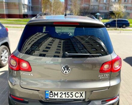 Серый Фольксваген Тигуан, объемом двигателя 2 л и пробегом 223 тыс. км за 12000 $, фото 5 на Automoto.ua