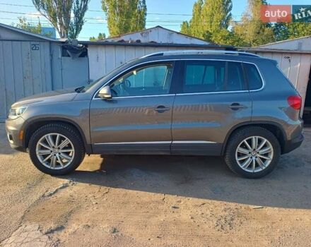 Серый Фольксваген Тигуан, объемом двигателя 1.98 л и пробегом 217 тыс. км за 12300 $, фото 3 на Automoto.ua