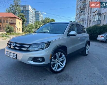 Серый Фольксваген Тигуан, объемом двигателя 1.98 л и пробегом 190 тыс. км за 12700 $, фото 2 на Automoto.ua